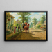 Een zondagmiddag - Edward Lamson Henry — ingelijst kunstwerk aan de muur