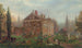 L aanval op het huis Chew tijdens de Slag bij Germantown 1777 - Edward Lamson Henry — weergave van het kunstwerk
