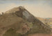 Landscape Painting of the Countryside Coast - Edward Lear — artwork view