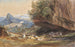 La Cava, Italië - Edward Lear — weergave van het kunstwerk