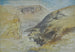 De keel in Suk Wady Barada, Libanon (conflict van cas) - Edward Lear — weergave van het kunstwerk