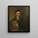 van John Woodhull, klas van 1766 - Edward Ludlow Mooney — ingelijst kunstwerk aan de muur