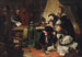 De laatste afscheidswoorden van Marie-Antoinette en haar zoon - Edward Matthew Ward — weergave van het kunstwerk