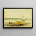 Ochtend aan de kust - Edward Mitchell Bannister — ingelijst kunstwerk aan de muur
