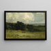 Pâturages plaisants - Edward Mitchell Bannister — ingelijst kunstwerk aan de muur