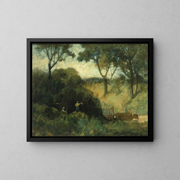 La Salute - Edward Mitchell Bannister — ingelijst kunstwerk aan de muur
