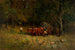 Onbekend, jongen en man met runderen - Edward Mitchell Bannister — weergave van het kunstwerk