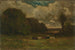 Landschap zonder titel met koeien en bomen - Edward Mitchell Bannister — weergave van het kunstwerk
