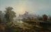 Uitzicht op Windsor Castle - Edward Moran — weergave van het kunstwerk