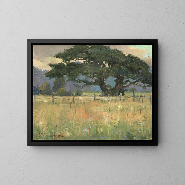 Landscape Painting - Edward Reginald Frampton — framed artwork on a wall