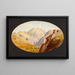 Berglandschap - Edward S. Siebert — ingelijst kunstwerk aan de muur