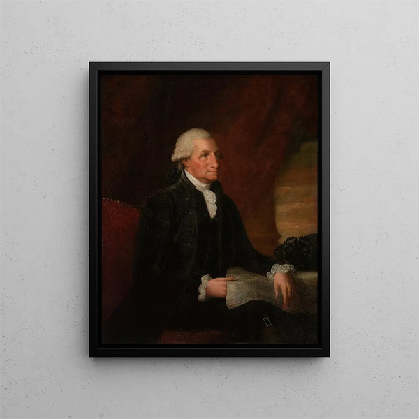 George Washington - Edward Savage — ingelijst kunstwerk aan de muur