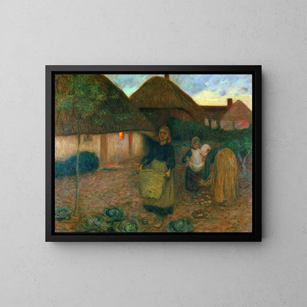 The Field of Widows - Edward Stott — framed artwork on a wall