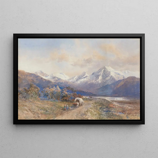 Edward Theodore Compton - Blick auf den Ortler von St Valentin.webp