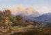 Hoher Göll Berchtesgaden - Edward Theodore Compton — weergave van het kunstwerk