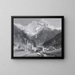 Mont Civetta - Edward Theodore Compton — ingelijst kunstwerk aan de muur