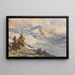 Piz Roseg Tschiervagletscher - Edward Theodore Compton — ingelijst kunstwerk aan de muur
