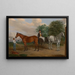 Zelfportret - Edward Troye — ingelijst kunstwerk aan de muur
