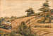 Landschap met trein - Edward W. Fitch — weergave van het kunstwerk