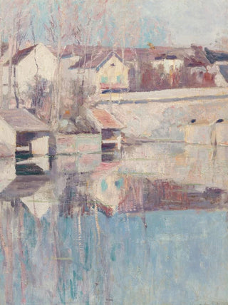 Edward Wilbur Dean Hamilton - Lakeside Reflections.webp