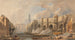 Oud en nieuw Londenbrug - Edward William Cooke — weergave van het kunstwerk