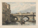 L'extremité sud de l'ancien pont de Londres - Edward William Cooke — weergave van het kunstwerk