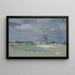 Landschap met boom - Edwin Austin Abbey — ingelijst kunstwerk aan de muur