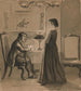 Man en vrouw in een interieur - Edwin Austin Abbey — weergave van het kunstwerk