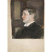 Portret van een jonge man - Edwin Austin Abbey — weergave van het kunstwerk