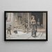met trots op zijn voorhoofd - Edwin Austin Abbey — ingelijst kunstwerk aan de muur