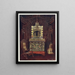Aziatisch meubilair schilderij uit de collectie van Lord Curzon van Kedleston - Edwin Foley — ingelijst kunstwerk aan de muur
