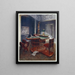 Bureaublad van de campagne en bureau en boot van Napoleon de Eerste Château de la Malmaison Frankrijk - Edwin Foley — ingelijst kunstwerk aan de muur