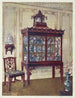 Coffret en porseleinsculptuur in Chinese stijl Chippendales - Edwin Foley — weergave van het kunstwerk