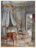 van een gebeeldhouwd en verguld kroonbedekt schilderij, gedrapeerd, Louis XVI-stijl - Edwin Foley — weergave van het kunstwerk