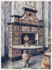 van het kleurrijke mozaïekschilderij Florentine Victoria and Albert Museum South Kensington - Edwin Foley — weergave van het kunstwerk