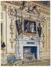Wilton House dubbele kubus kamerhaard schilderij - Edwin Foley — weergave van het kunstwerk
