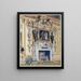 Wilton House dubbele kubus kamerhaard schilderij - Edwin Foley — ingelijst kunstwerk aan de muur