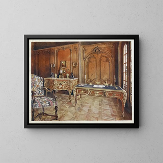 Edwin Foley - Panelled room French Style of the rgence.webp