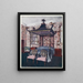 La salle chinoise Chippendale à Badminton House - Edwin Foley — framed artwork on a wall