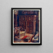 La salle des rois Oxburgh Hall Norfolk - Edwin Foley — framed artwork on a wall