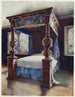 Het bed van Littlecote De eigendom van Vincent Robinson Esquire F. S. A. Parnham Dorset - Edwin Foley — weergave van het kunstwerk