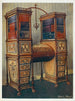 De dubbele gebeeldhouwde secretaresse en de bibliotheek van de zusters - Edwin Foley — weergave van het kunstwerk