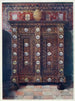 van het Kas en noyer-inleg en met beschilderde medaillons in Delfts aardewerk - Edwin Foley — weergave van het kunstwerk