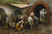 Een Moorse smid - Edwin Lord Weeks — weergave van het kunstwerk