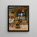 Een parfumerie winkel in Bombay - Edwin Lord Weeks — ingelijst kunstwerk aan de muur