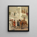 Voor de jacht - Edwin Lord Weeks — ingelijst kunstwerk aan de muur