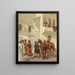 Voor de jacht - Edwin Lord Weeks — ingelijst kunstwerk aan de muur