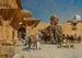 Vertrek op jacht - Edwin Lord Weeks — weergave van het kunstwerk