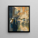 Marktbegrip - Edwin Lord Weeks — ingelijst kunstwerk aan de muur