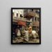 Straatscène in India - Edwin Lord Weeks — ingelijst kunstwerk aan de muur